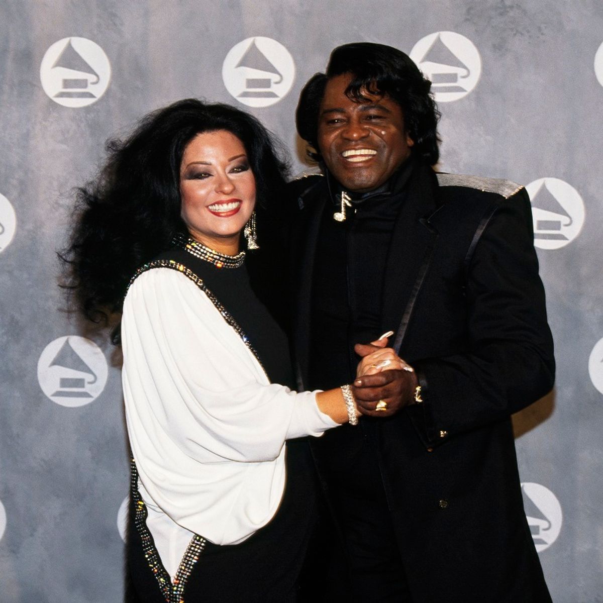 James Brown And Adrienne Rodriguez LOS ANGELES, CA FEBRUARY 24