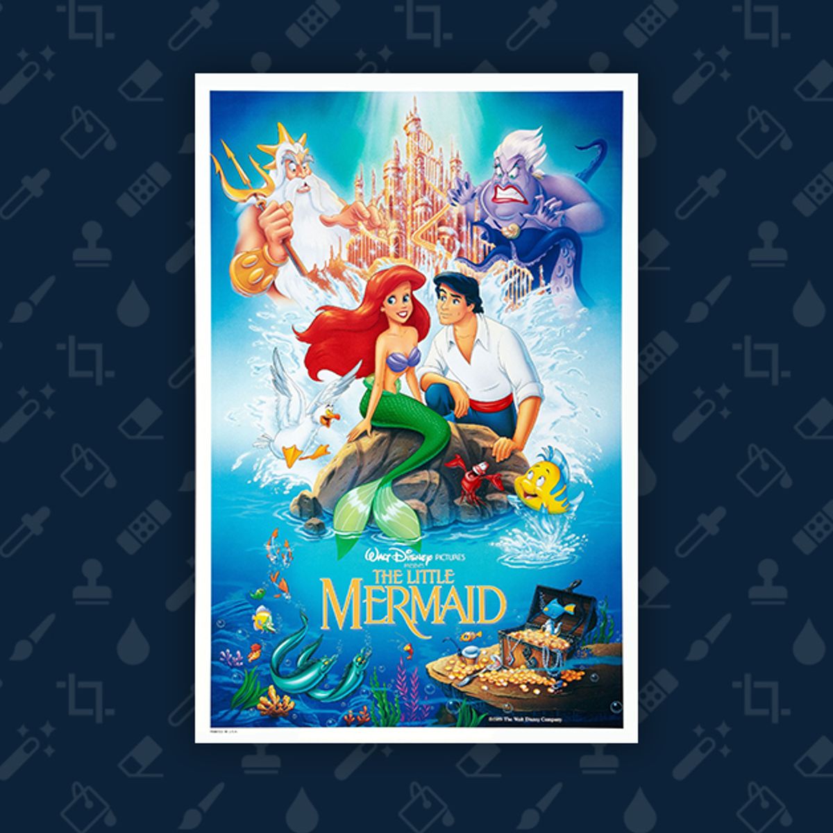 Was a Phallus Purposely Added to the Artwork for 'The Little Mermaid' VHS  Cover? | Snopes.com