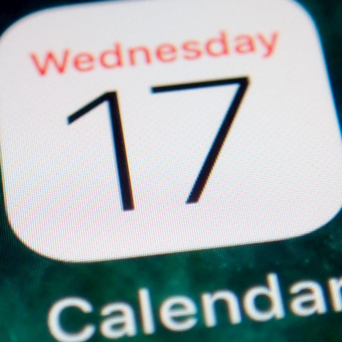 Apple Calendar App Icon