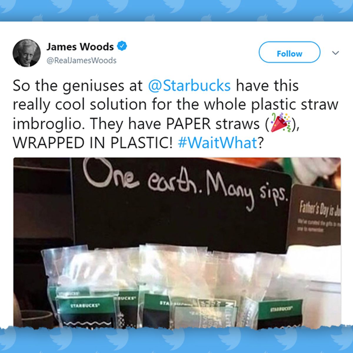 Starbucks Officially Ditches Plastic Straws