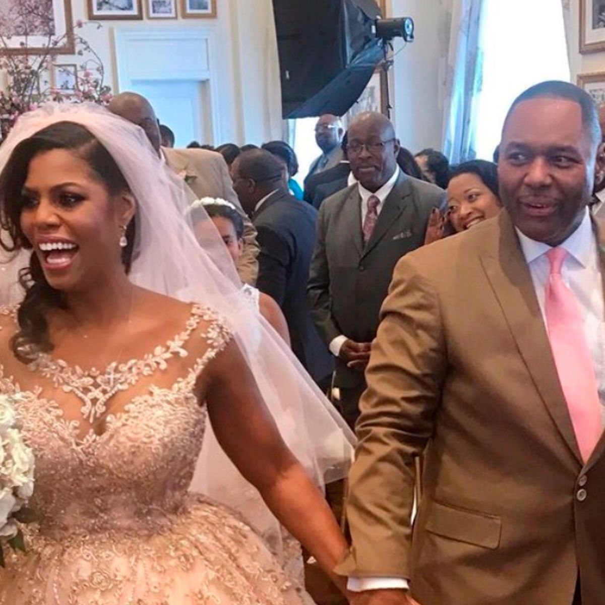 Omarosa wedding dress cost clearance
