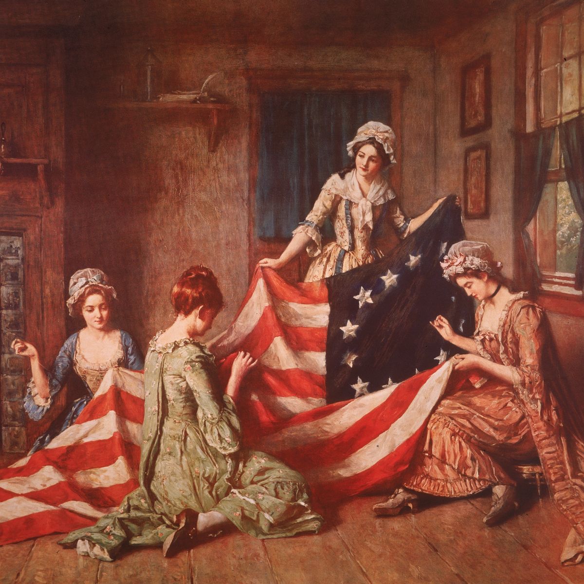 How is the new arrivals betsy ross flag racist