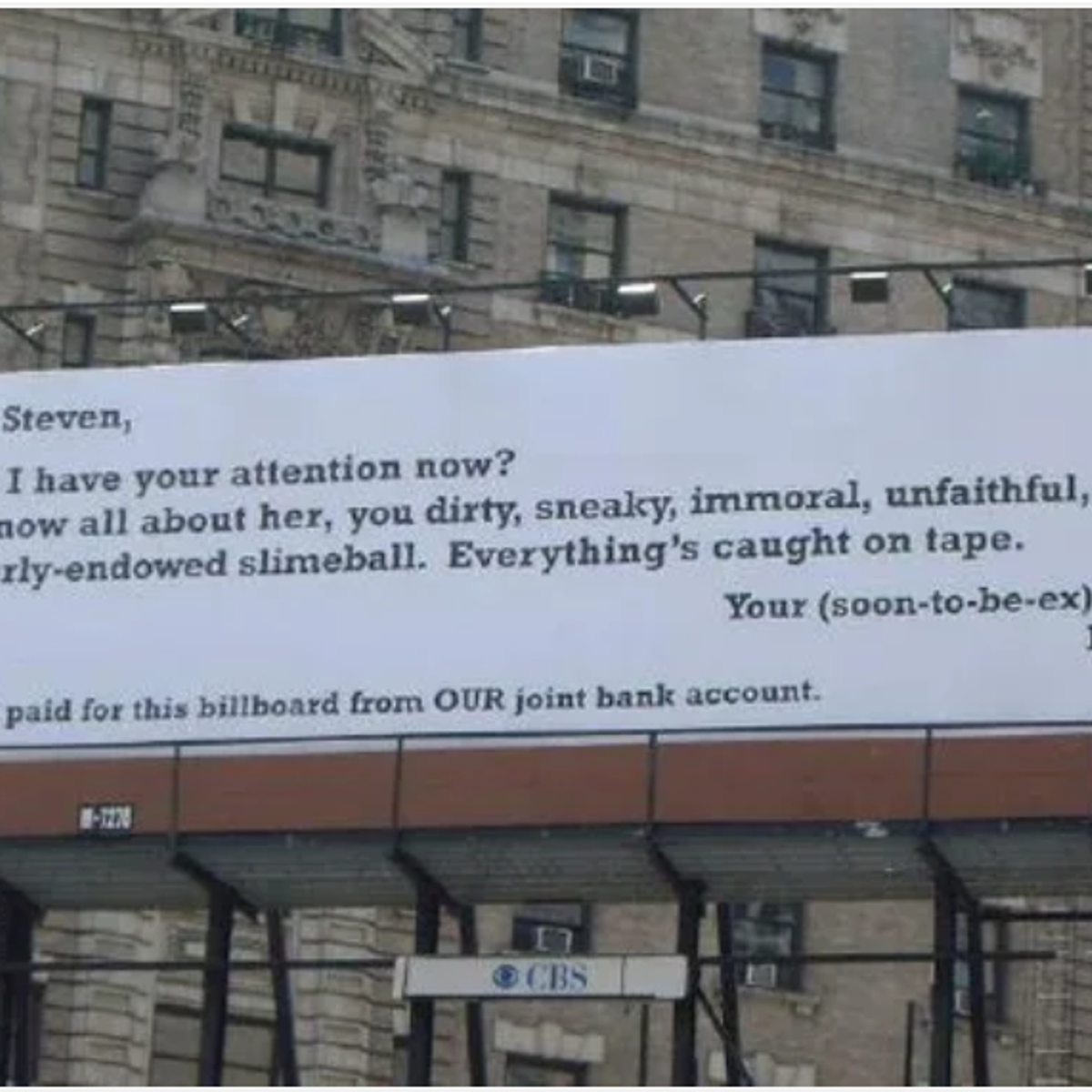 Cheating Husband Billboard Snopes picture