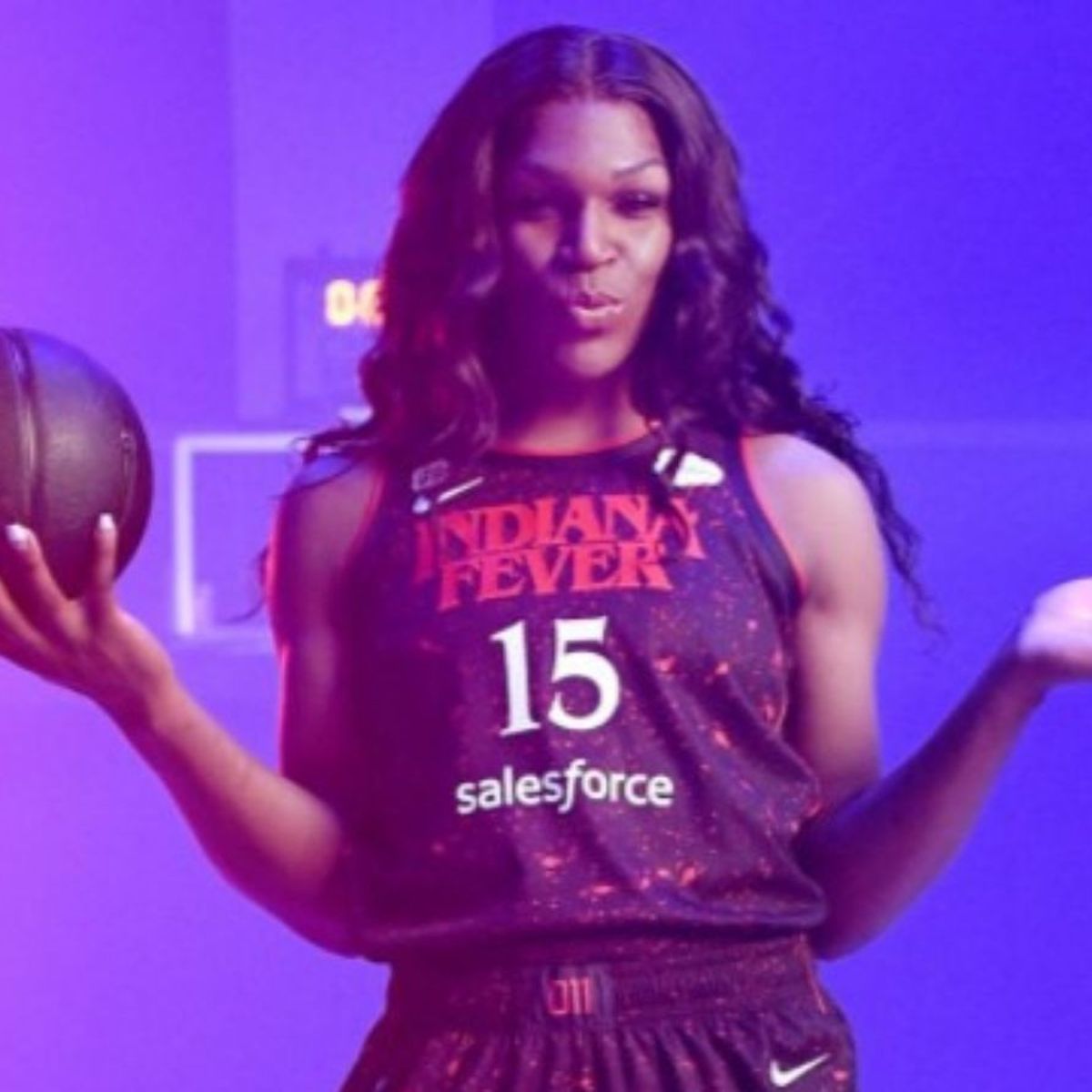 Indiana Fever WNBA Team Kneels During National Anthem