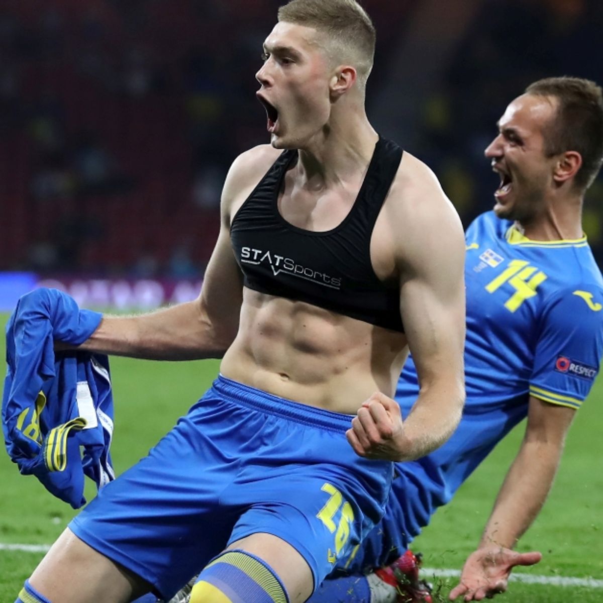 Did Men's Soccer Player Reveal Sports Bra After Game-Winning Goal?