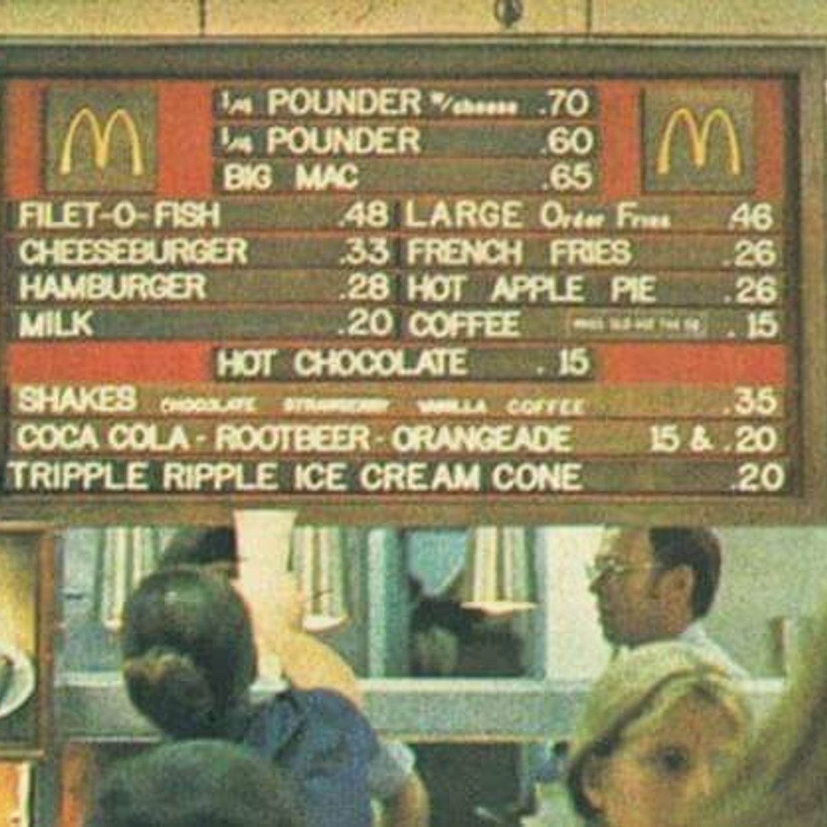 Look at This McDonald s Menu from 1973 Snopes