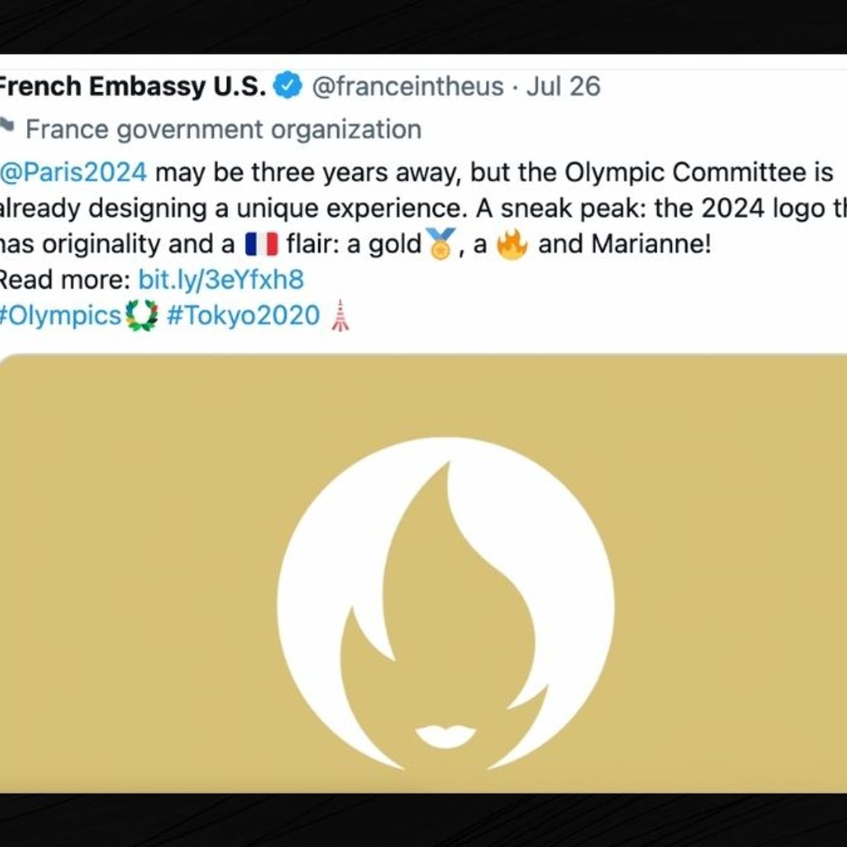 Olympic flame or dating ad? Paris 2024 logo divides opinion