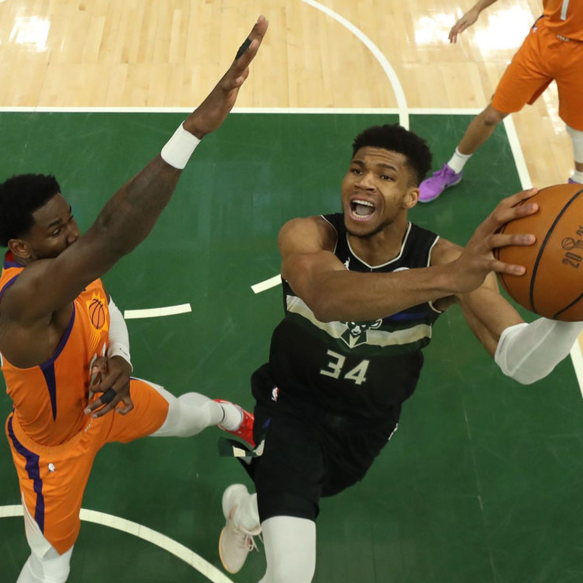 Giannis Antetokounmpo Celebrates NBA Finals Victory at Chick-fil-A