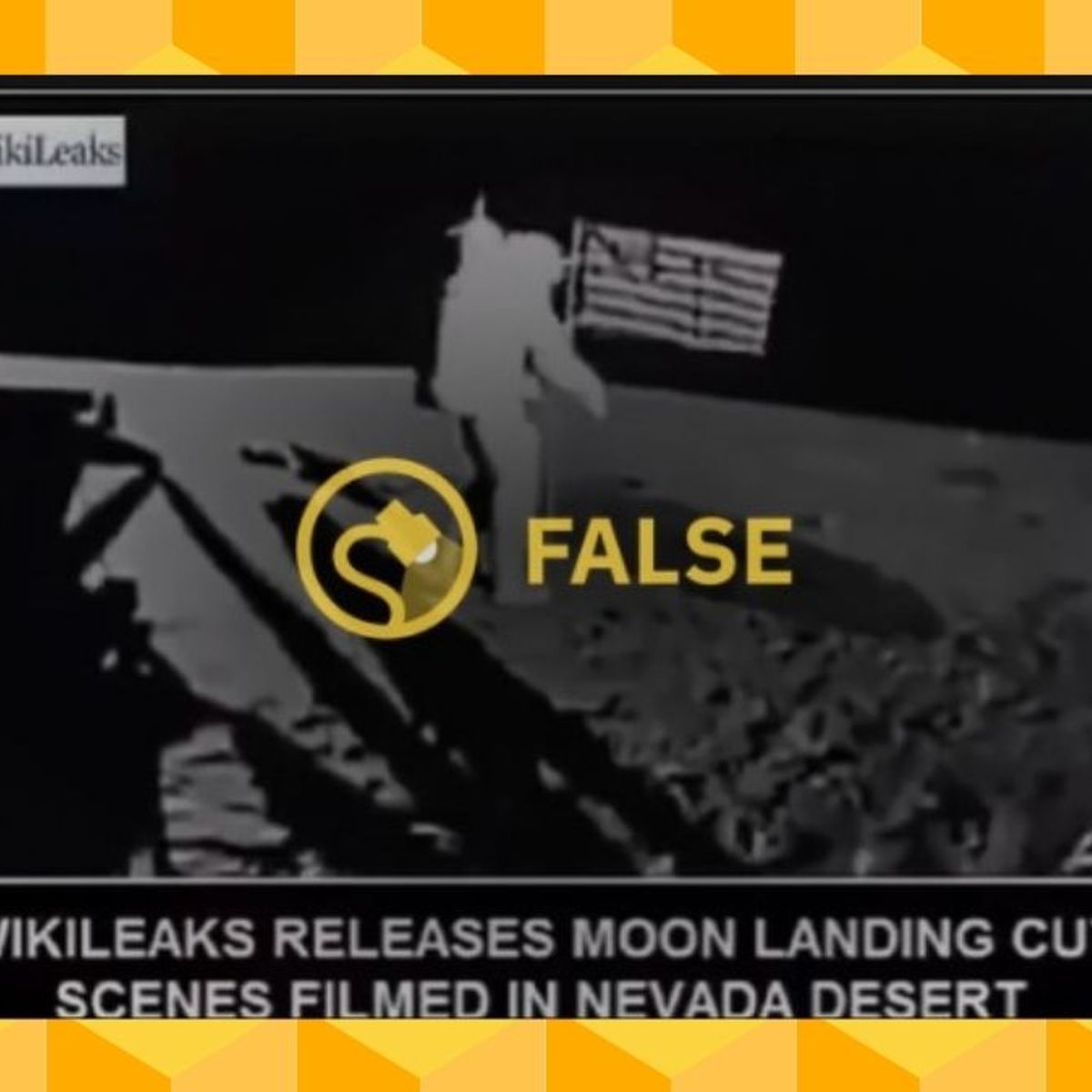 Did Wikileaks Release Faked Moon Landing Footage? | Snopes.com