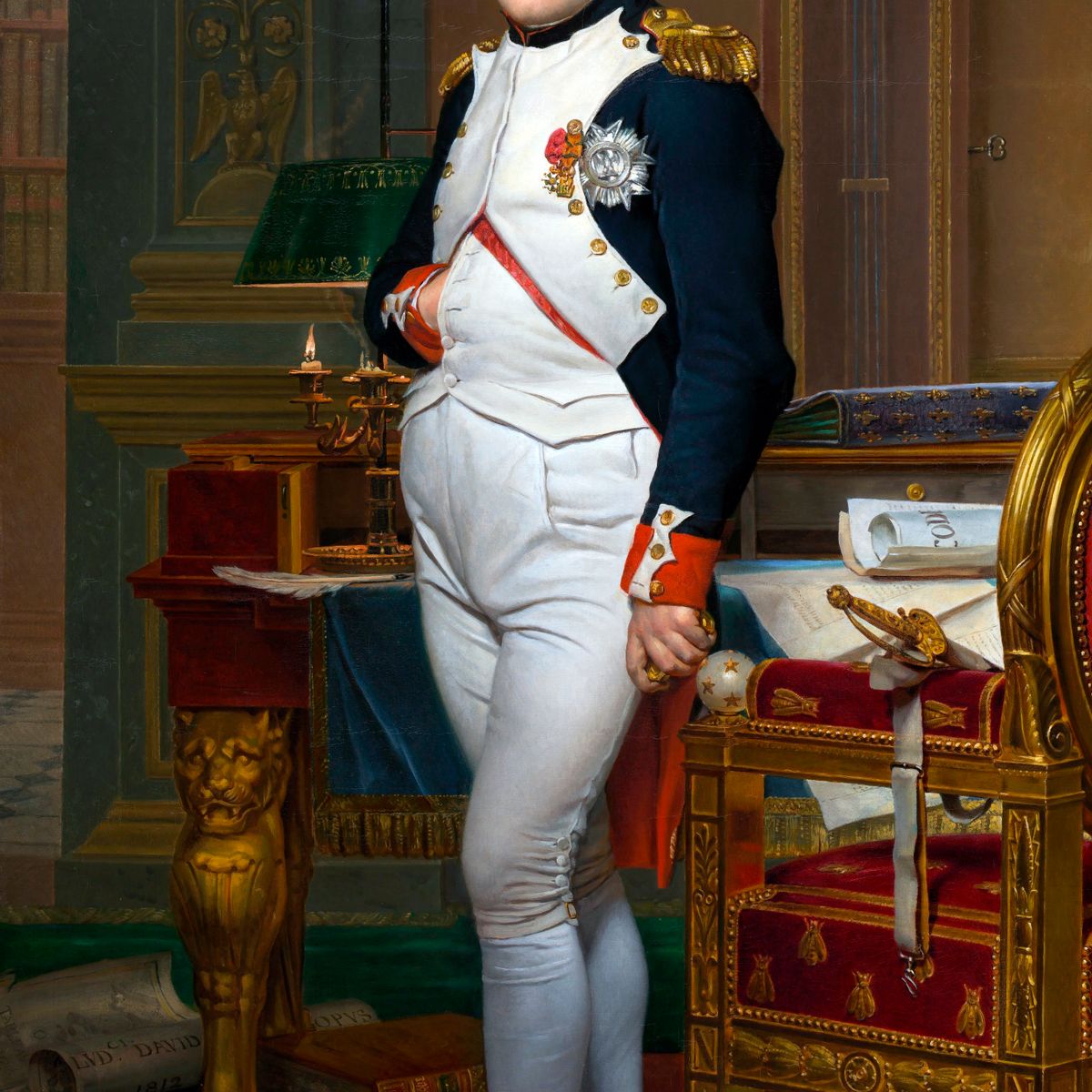 Napoleon deformed hand