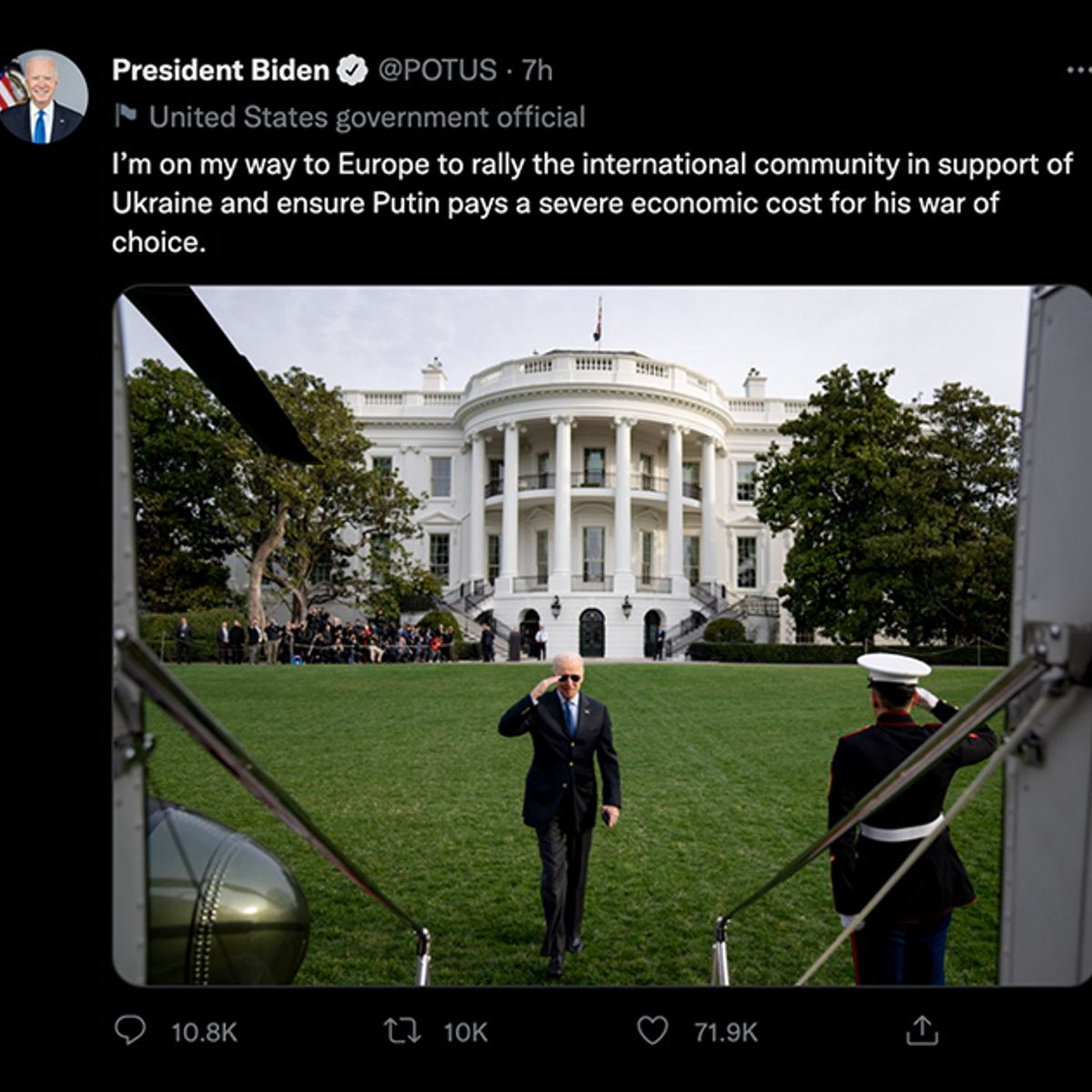 Did Biden Admin Stage a White House Photo with Fake Trees? 