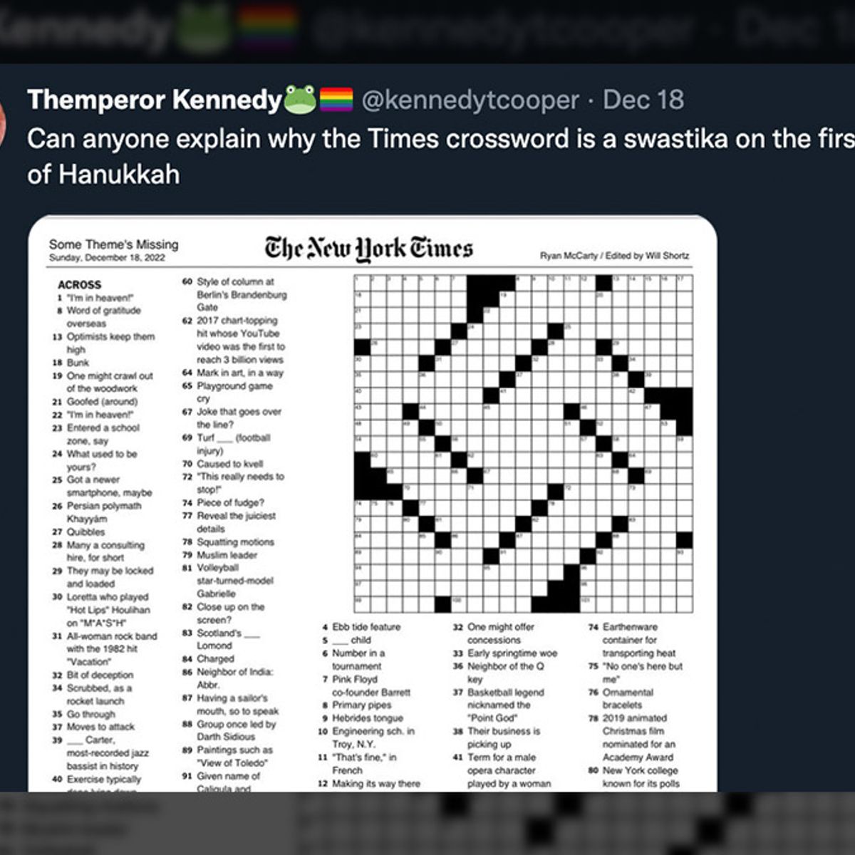 Trávník Stvoření Půvab New York Times Sunday Crossword Puzzle Nudle