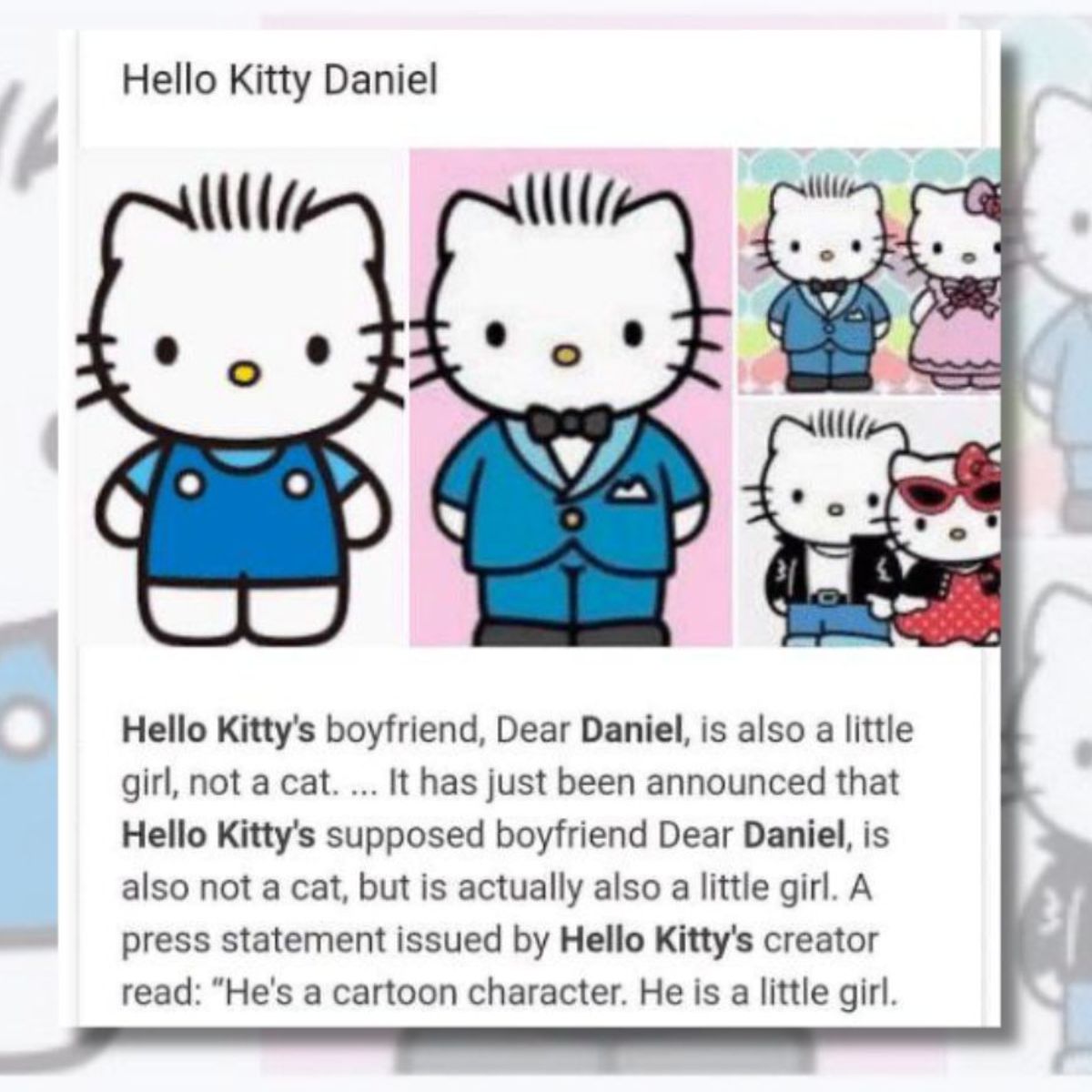 hello kitty and dear daniel cartoon