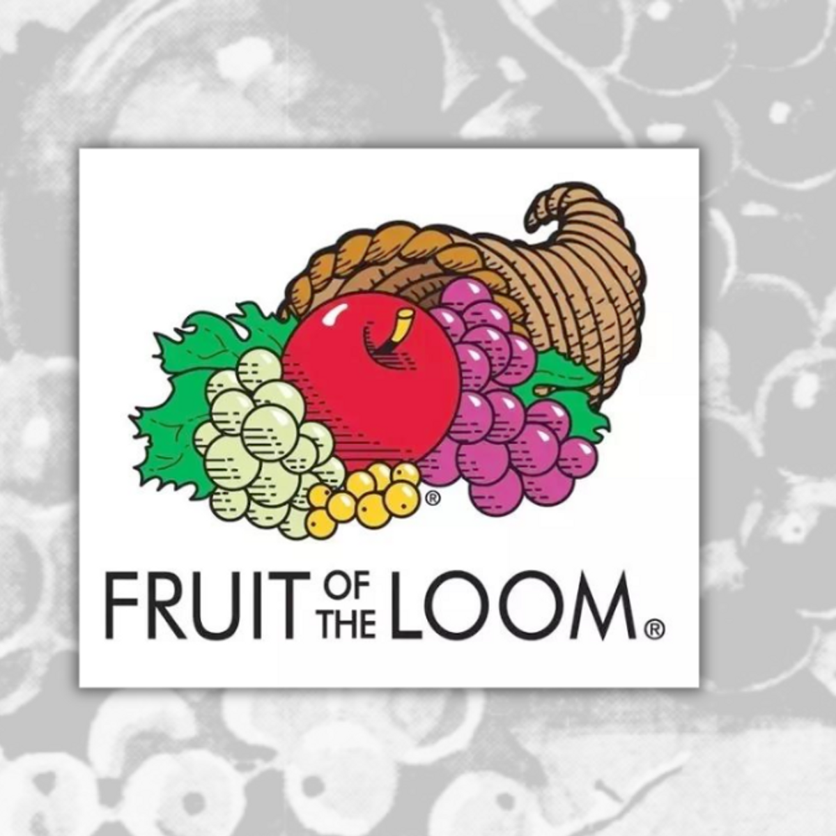 Did the Fruit of the Loom logo contain a cornucopia in it? | Talk Tennis
