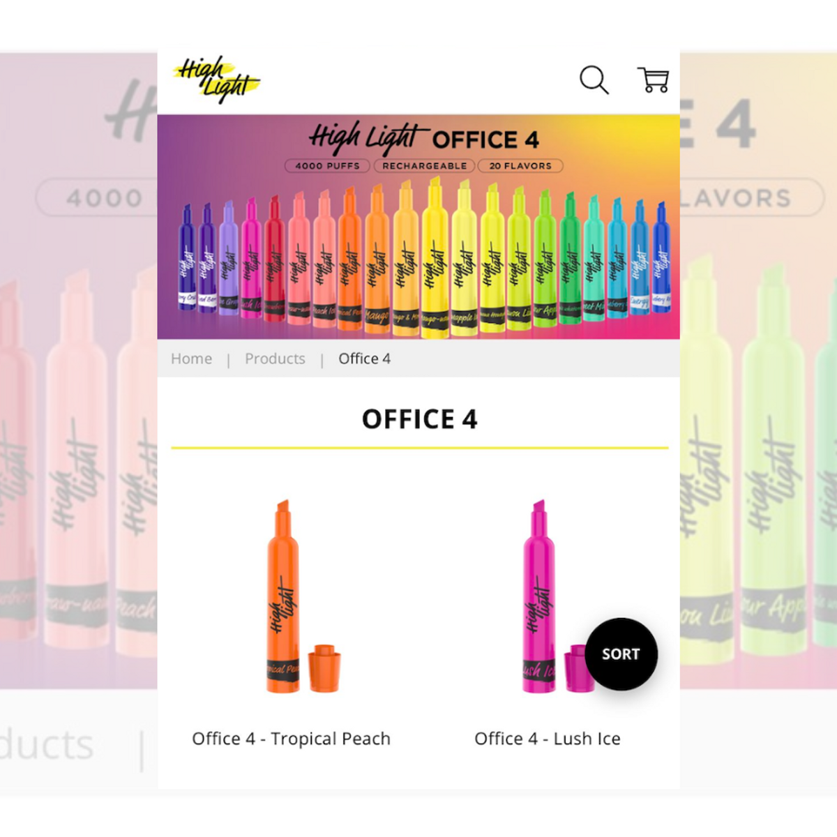 USD 469 - Highlighter Vape Pens Add New Layer of Haze to School