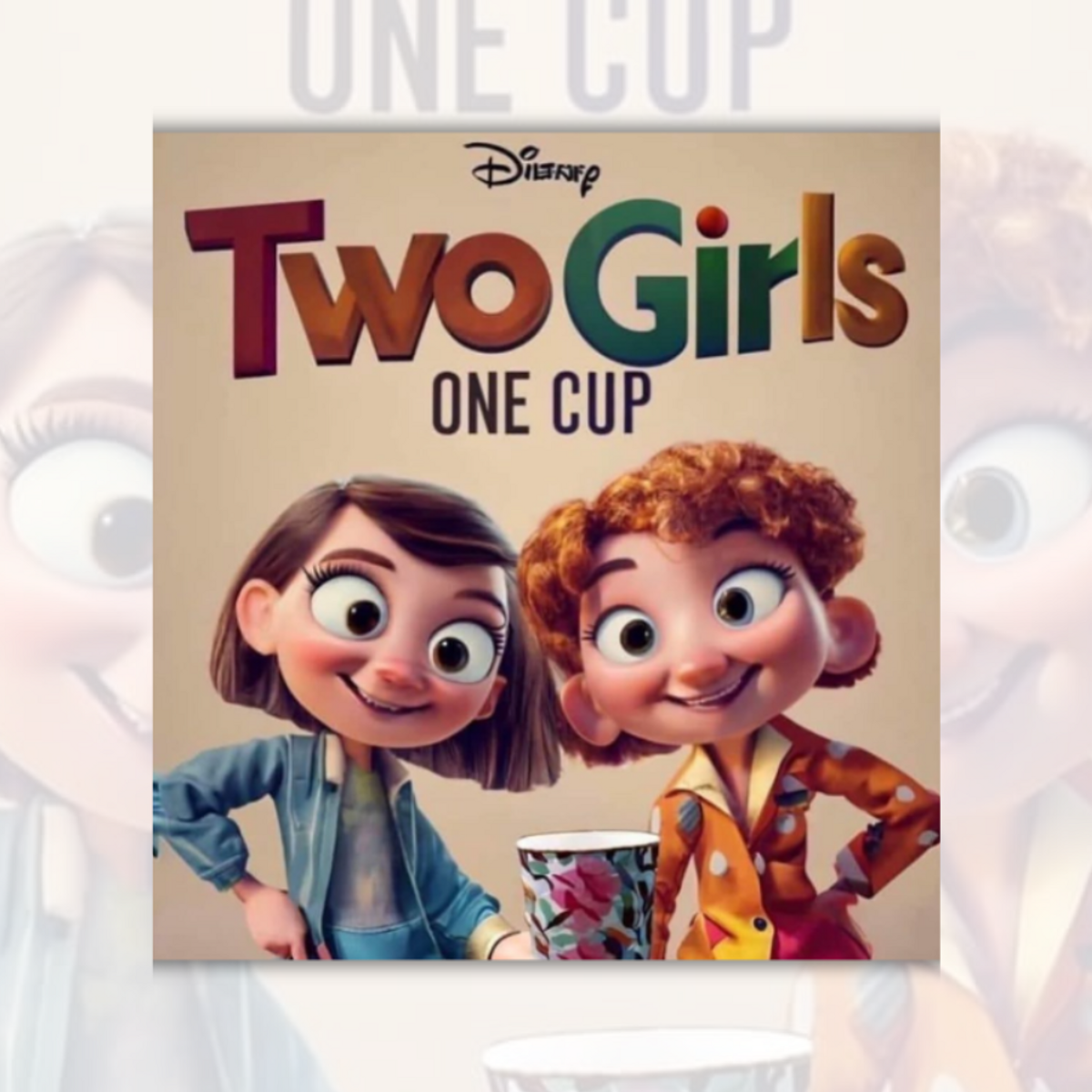 Sneak Peek at Poster for Upcoming Disney Film 'Two Girls, One Cup'? |  Snopes.com