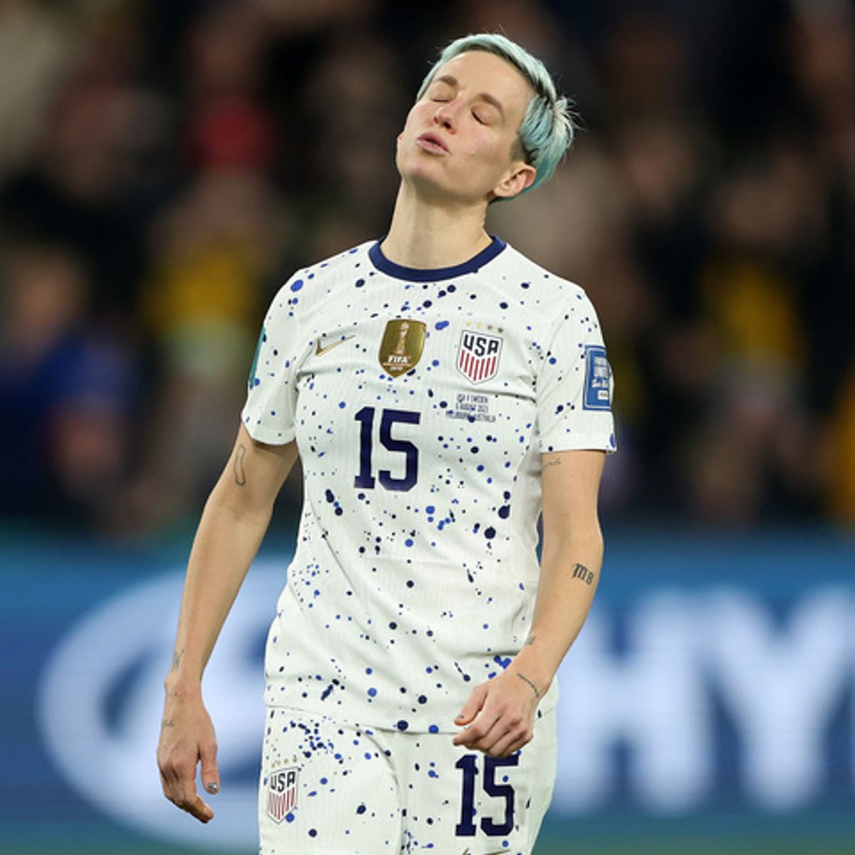 Megan Rapinoe Magen