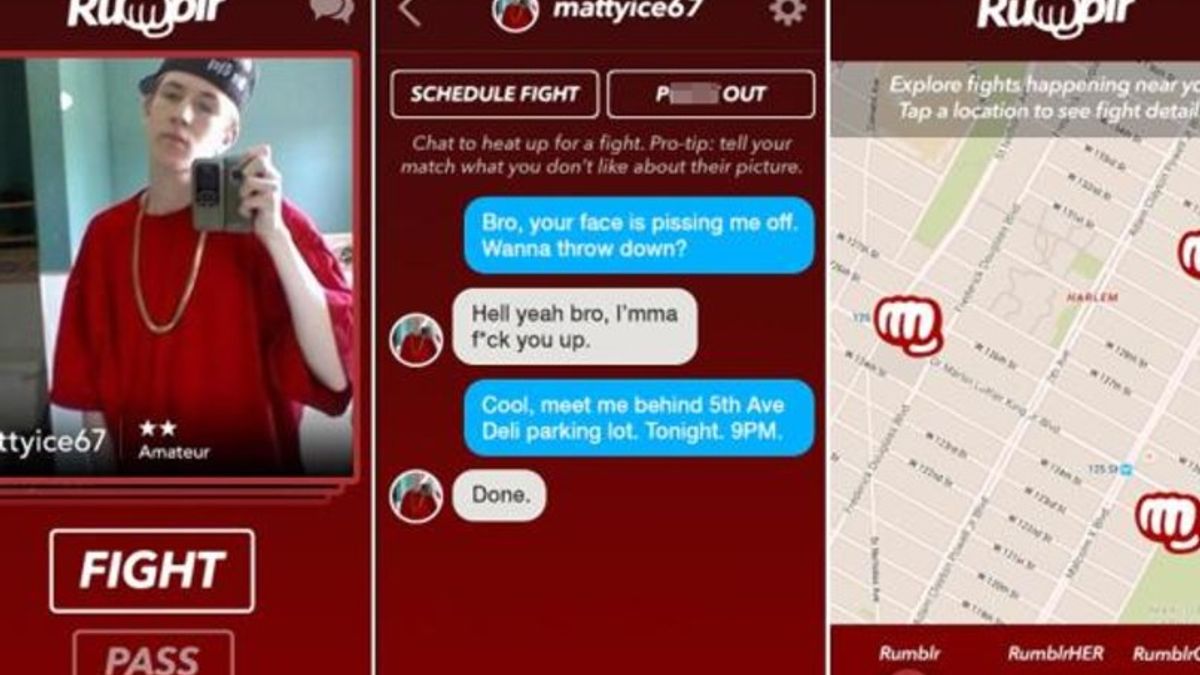 Will the Rumblr App Help You Find Street-Fighting Opponents? Snopes