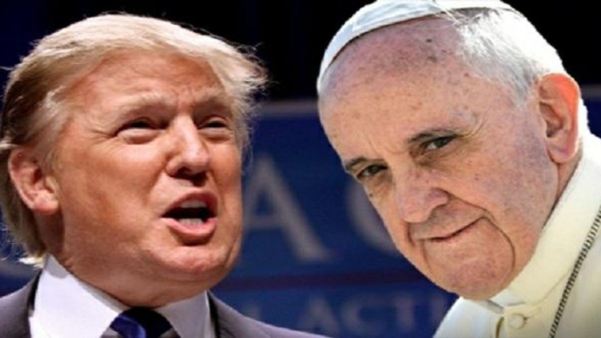 Rang Råd færge FALSE: Pope Francis Shocks World, Endorses Donald Trump for President |  Snopes.com