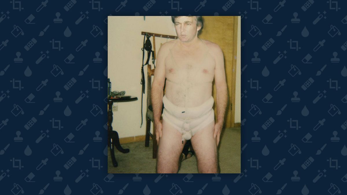 Is This Donald Trump in a Diaper? | Snopes.com