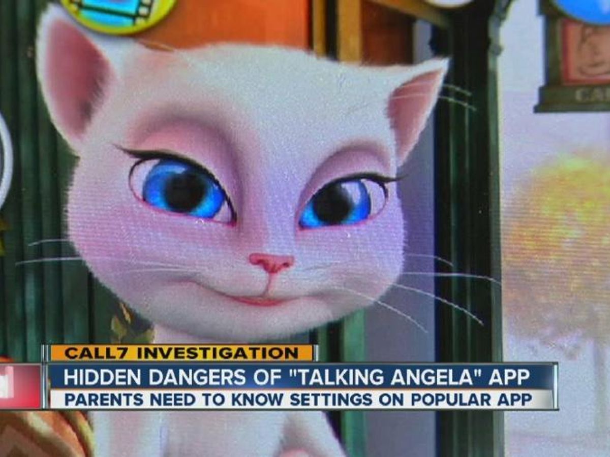 Talking Angela Warning