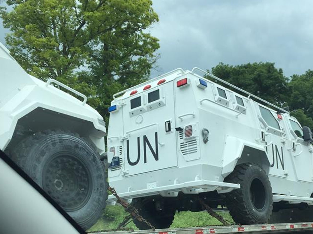 Were UN Vehicles and Trucks Spotted in Southern States Snopes