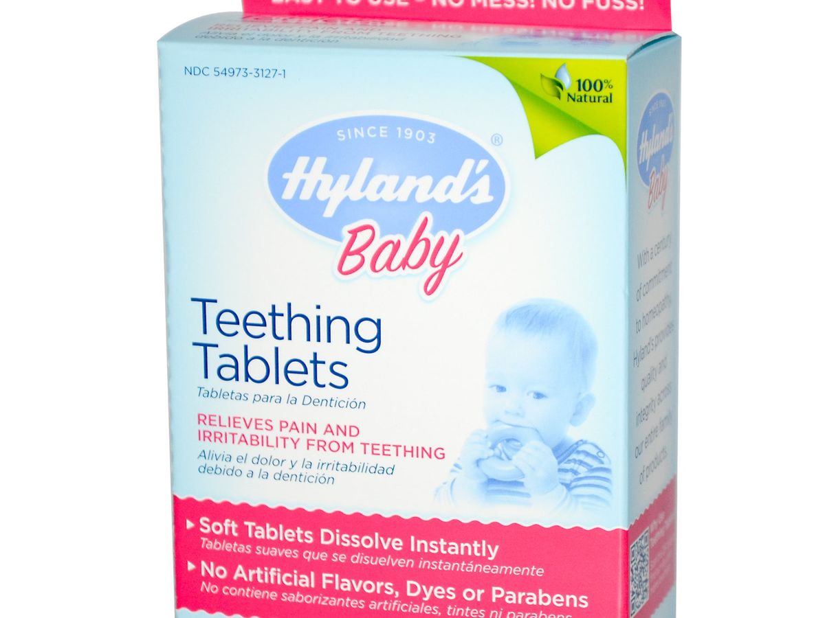 Hyland's teething store tablets safe 2020