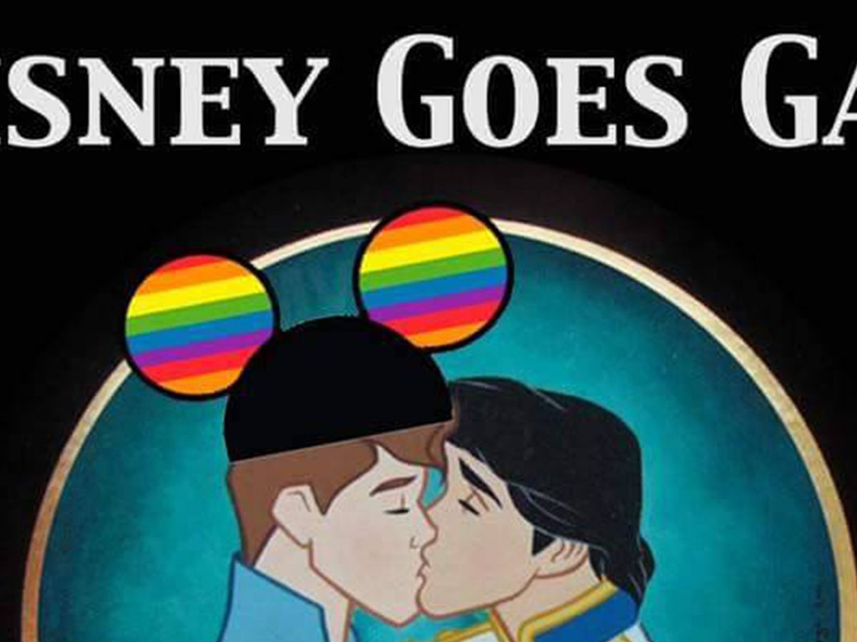 Does a Disney Cartoon Feature the Studio's First Gay Kiss? 