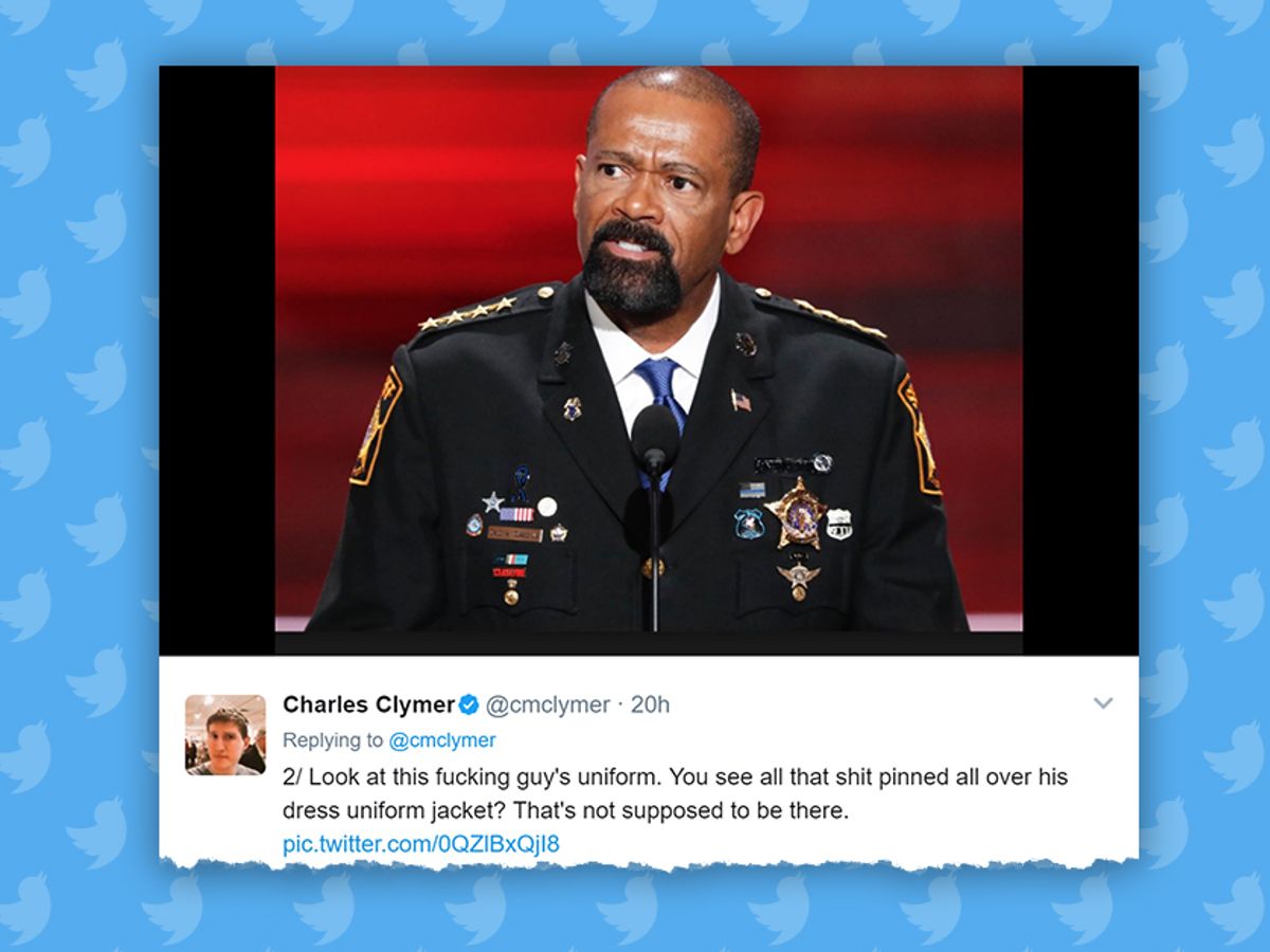 Does Sheriff David Clarke Wear 'Fake' Military Medals? | Snopes.com