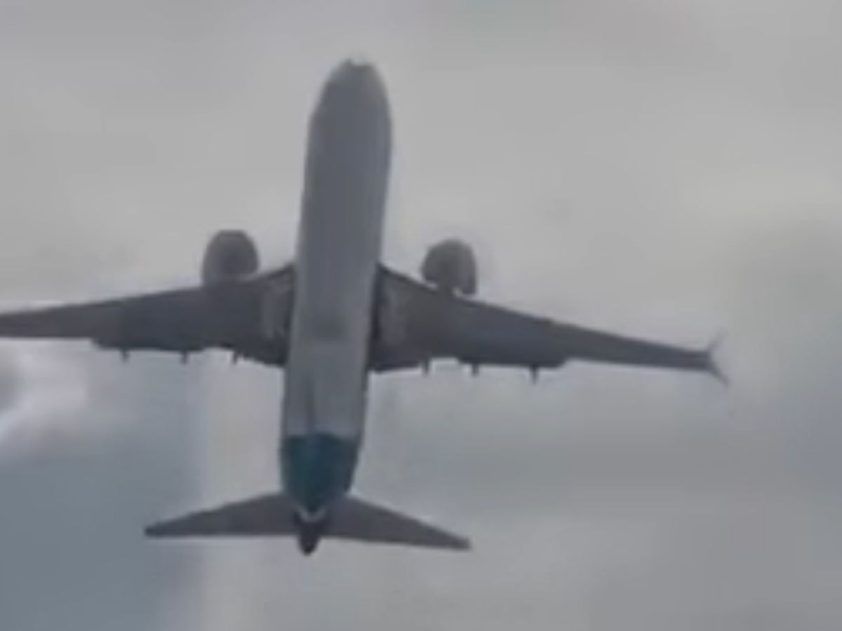 plane taking off
