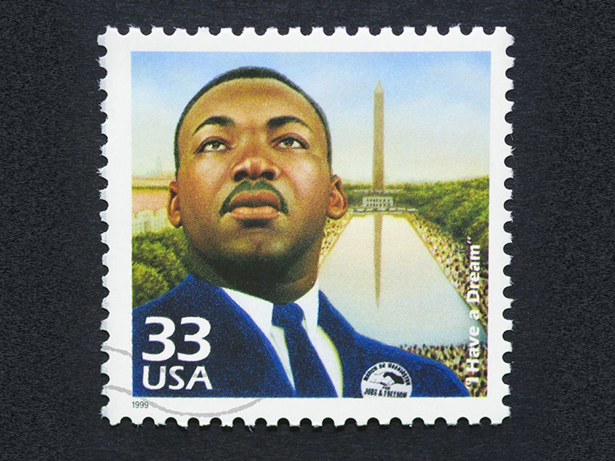 Martin Luther King Stamp Snopes