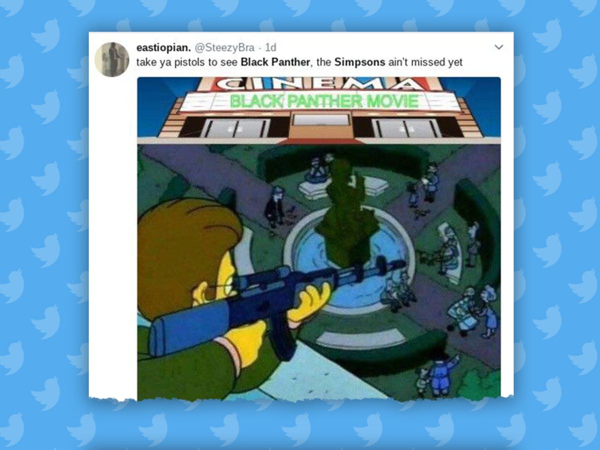 Did The Simpsons Predict a Mass Shooting at a Black Panther Movie Screening? Snopes