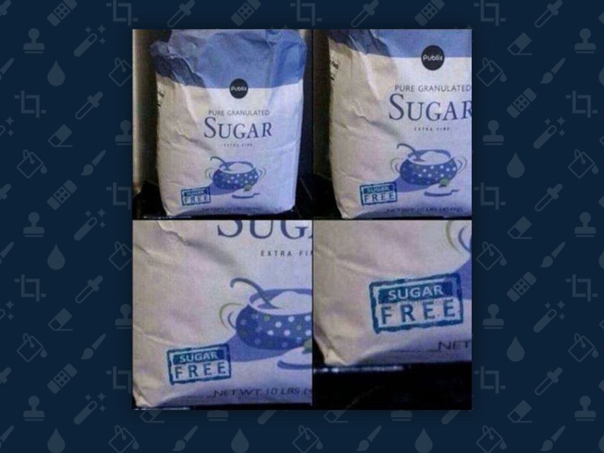 Is This 'Sugar-Free Sugar' Bag Real?