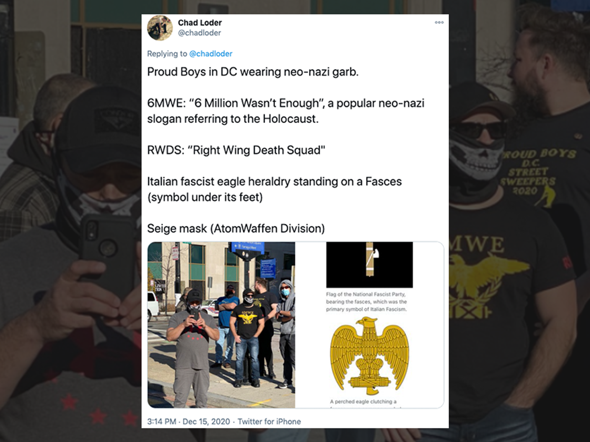 Is '6MWE' an Anti-Semitic Proud Boys Slogan?