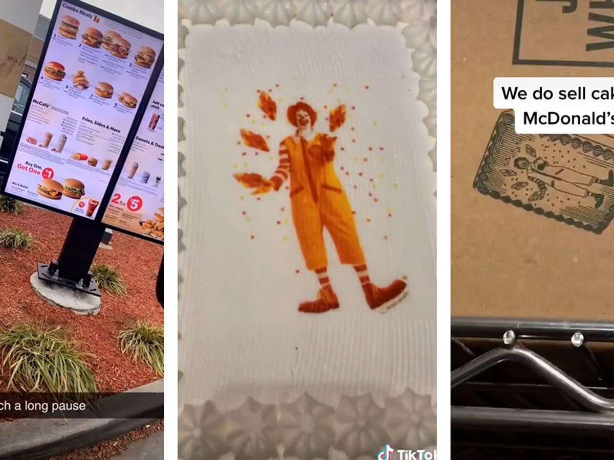 The McDonald's $9 Birthday Cake Food Hack You Didn't Know Existed