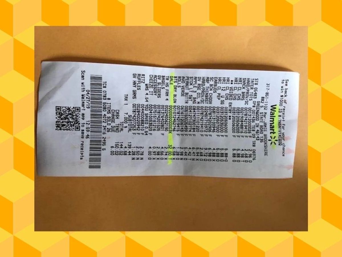 Discover More Than 150 Receipt Bag Best Esthdonghoadian   Walmart Gale  