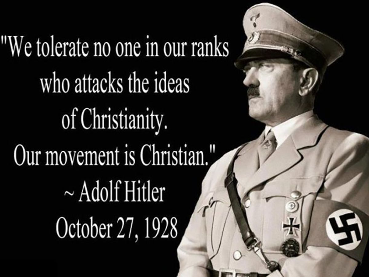 Why The Threat Of Hell Fails To Motivate Good Behavior Page 2   Hitler Christianity Meme Featured 