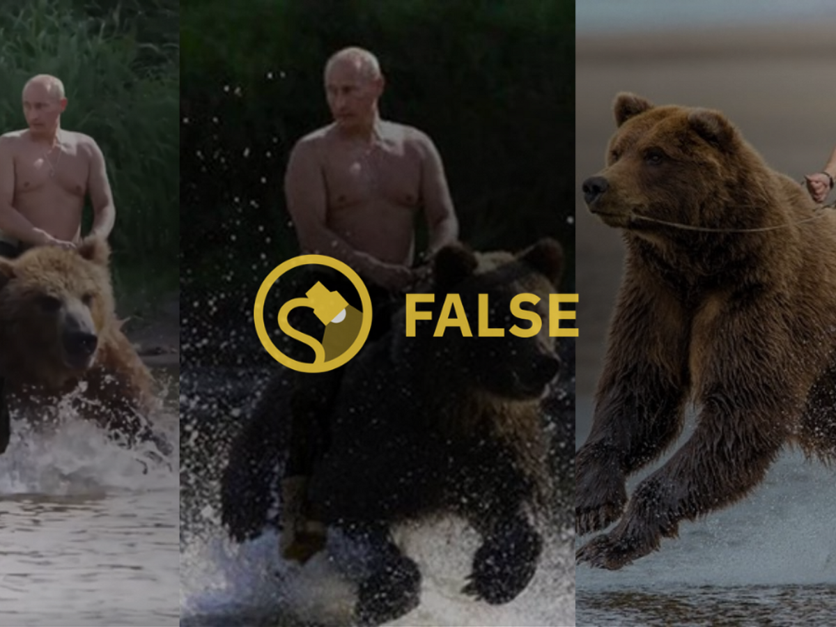 No, Putin Doesn't Ride Bears 