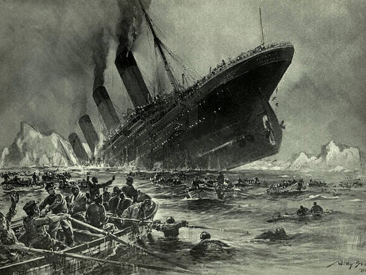 Top 71+ imagen is there any real footage of the titanic sinking