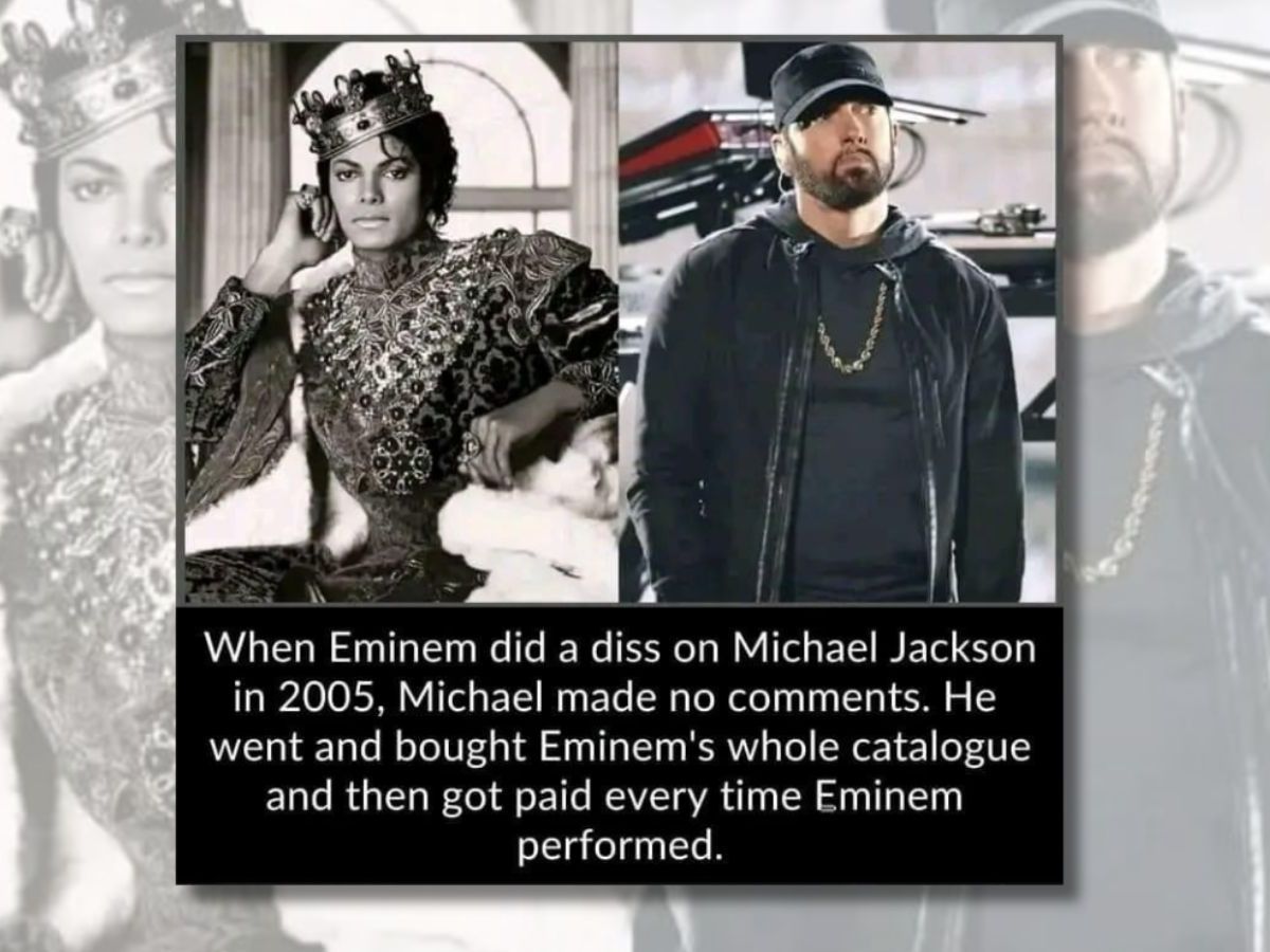 Michael Jackson was so upset Eminem dissed him he bought rights to rapper's  music