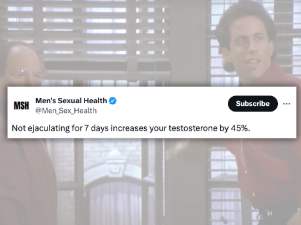 Does Not Ejaculating for 7 Days Increase Testosterone by 45%? | Snopes.com