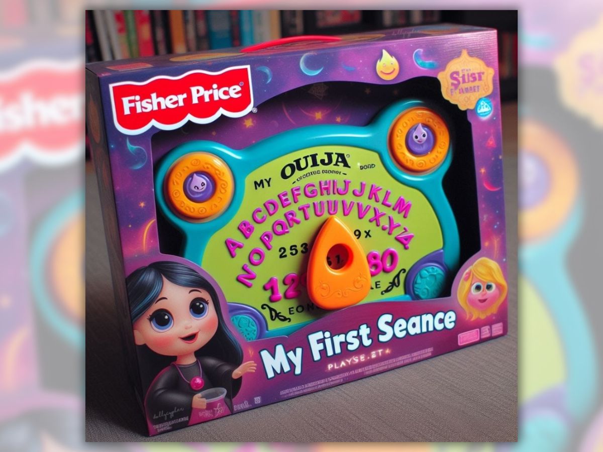 Fisher-Price Released a My First Séance Playset in April 2024? |  Snopes.com