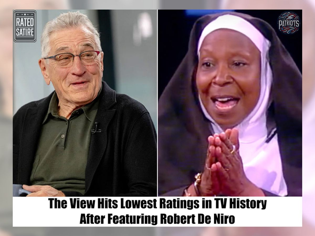 The View' Hit Lowest Ratings in TV History After Featuring Robert De Niro? | Snopes.com