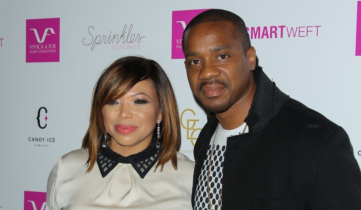 BEVERLY HILLS, CA - AUGUST 02:  Actors Tisha Campbell (L) and Duane Martin (R) attends Vivica A. Fox's 50th birthday celebration at Philippe Chow on August 2, 2014 in Beverly Hills, California.  (Photo by Paul Archuleta/FilmMagic) (Getty Images / Paul Archuleta / Contributor)