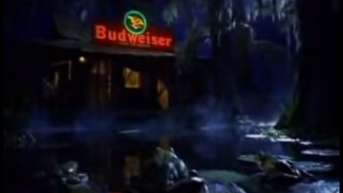 A Budweiser frogs screensaver was not a threatening virus. (Budweiser)