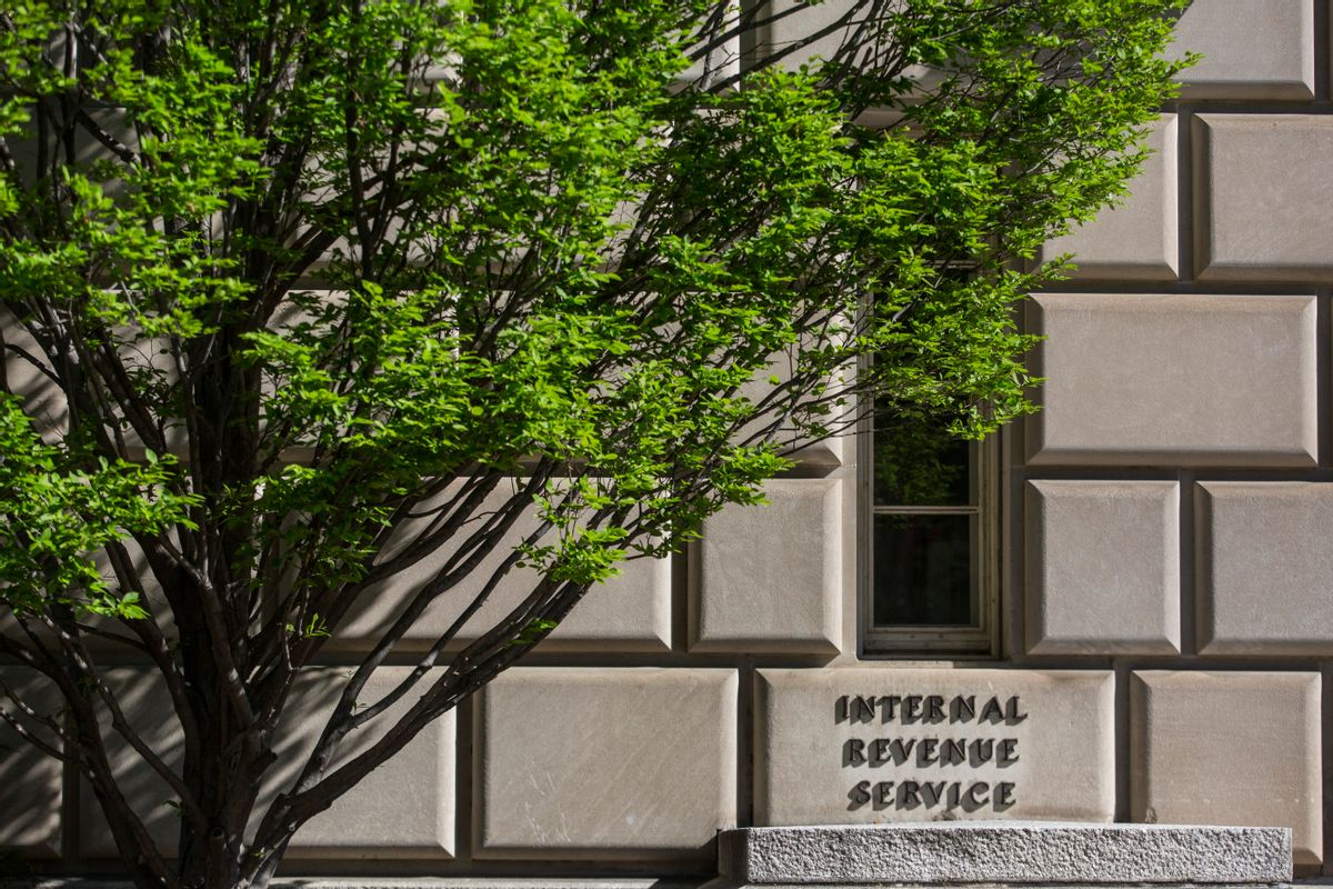 WASHINGTON, DC - APRIL 15: The Internal Revenue Service (IRS) building stands on April 15, 2019 in Washington, DC. April 15 is the deadline in the United States for residents to file their income tax returns. (Photo by Zach Gibson/Getty Images) (Zach Gibson/Getty Images)