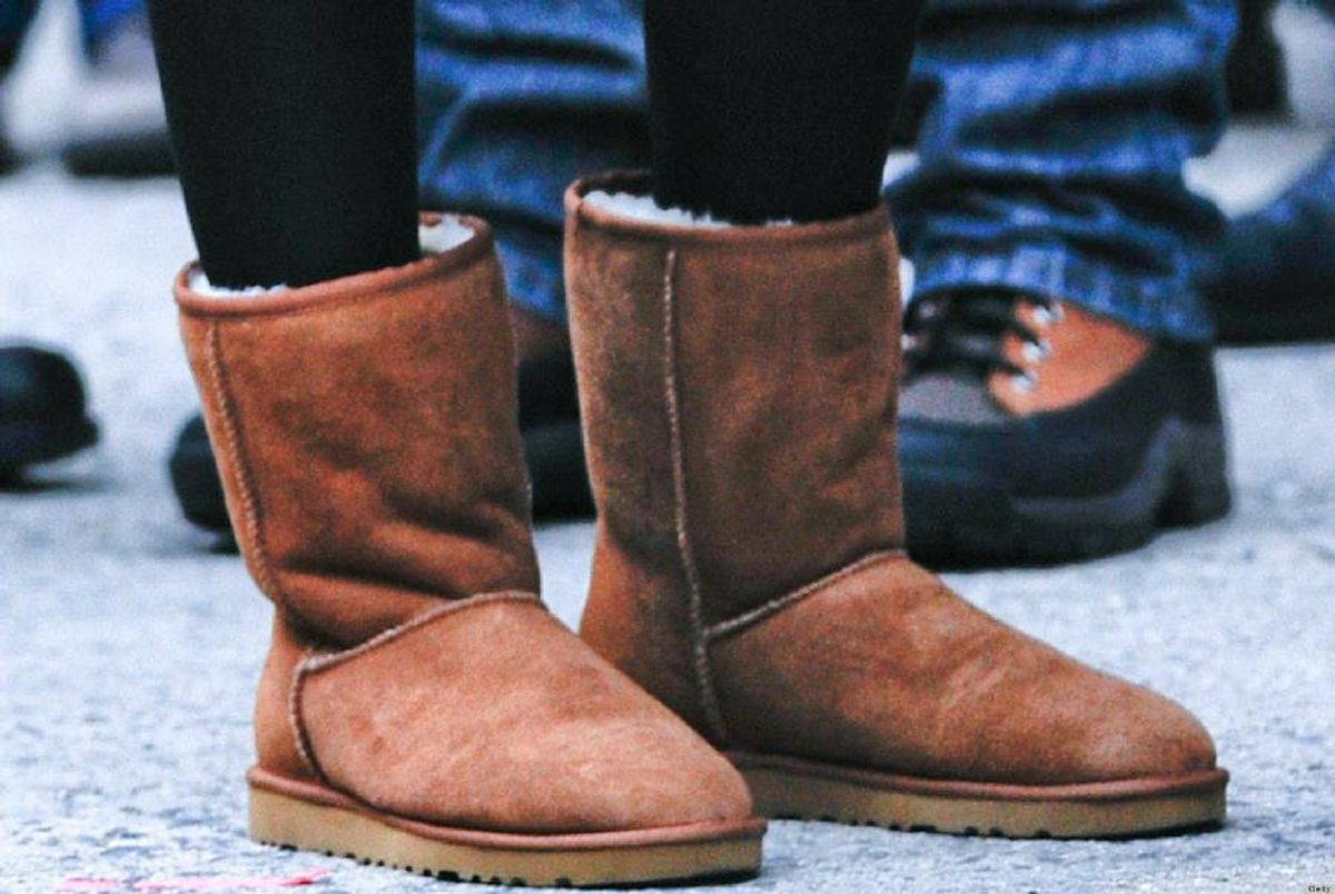We're wearing Ugg boots again?