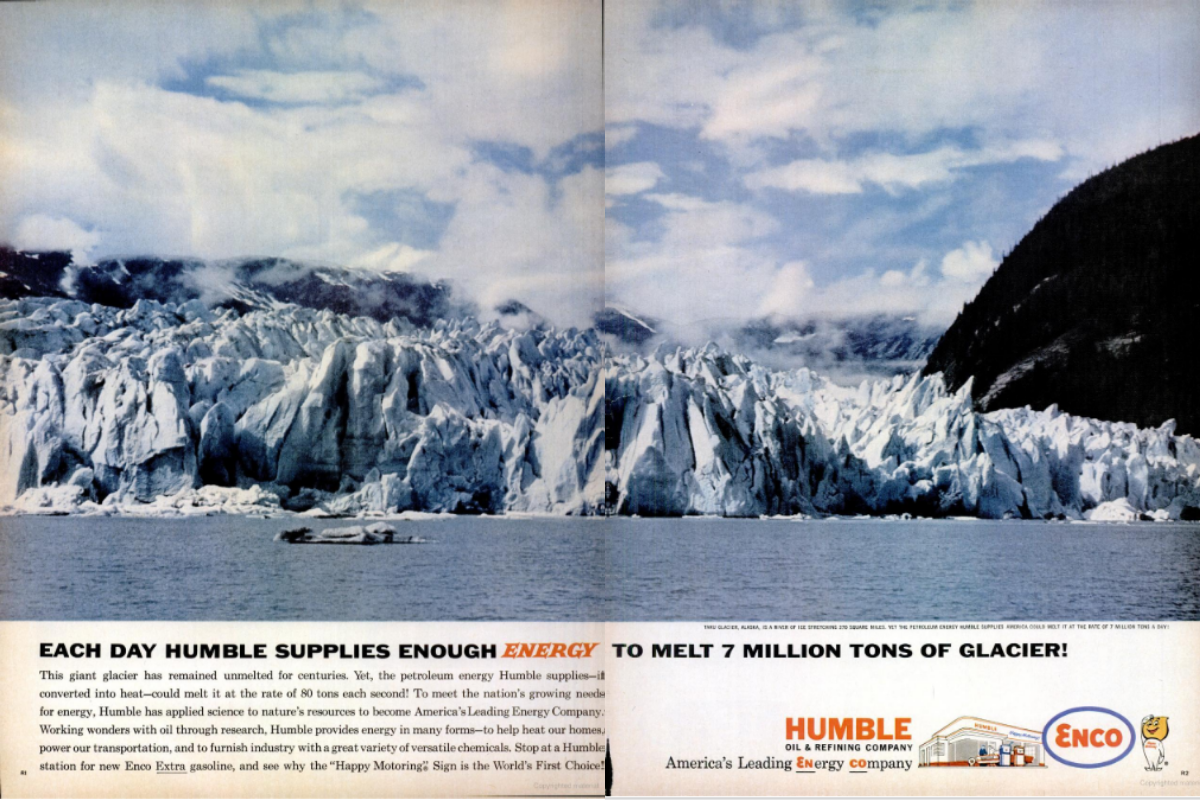An advertisement for Humble Oil, Life Magazine, June 1962 (LIFE Magazine/Google Books)
