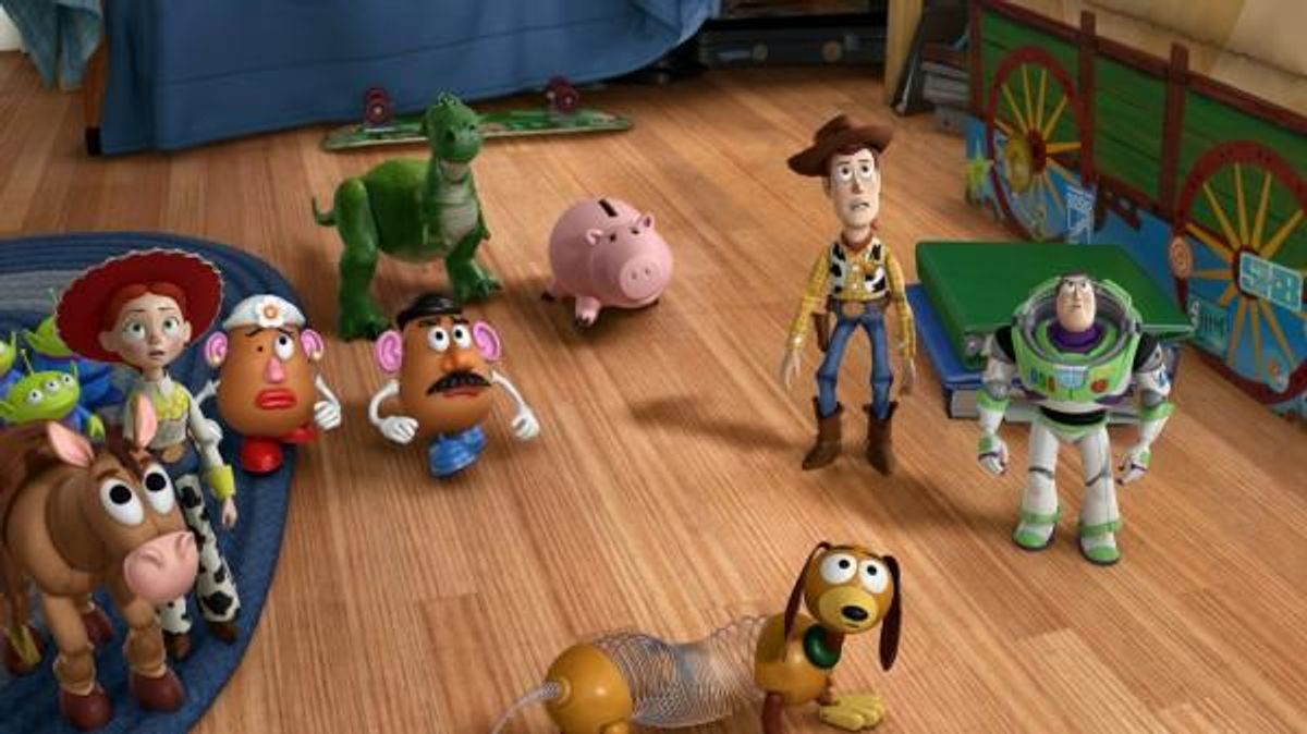 toy story 1995 screenshots