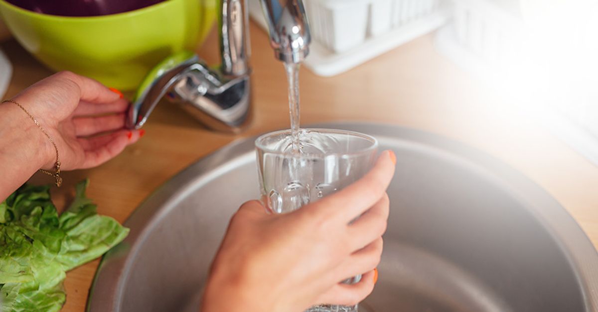 A water faucet image for a story about dihydrogen monoxide. (Shutterstock/Jakub Zak)